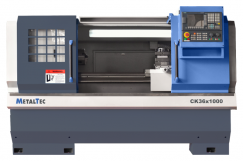 Токарный станок c ЧПУ с горизонтальной станиной MetalTec CK 36x1000 от компании Нова Механика